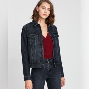 Nobody Denim Fleur Jacket XS Trucker Neutral Casual Classic Grunge Streetwear